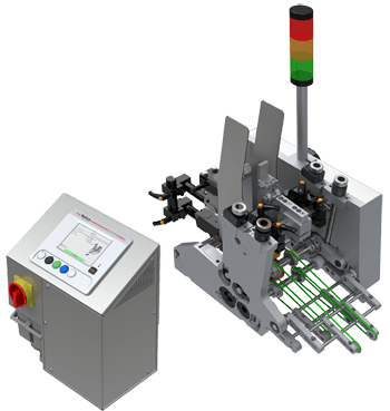Rontech CoF friktionsfeeder – fleksibel fremføring af flade produkter